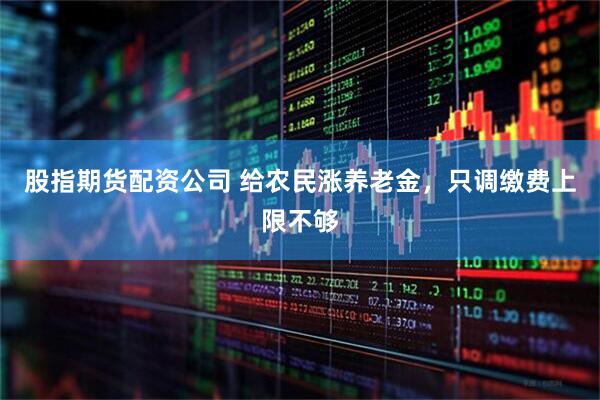 股指期货配资公司 给农民涨养老金，只调缴费上限不够
